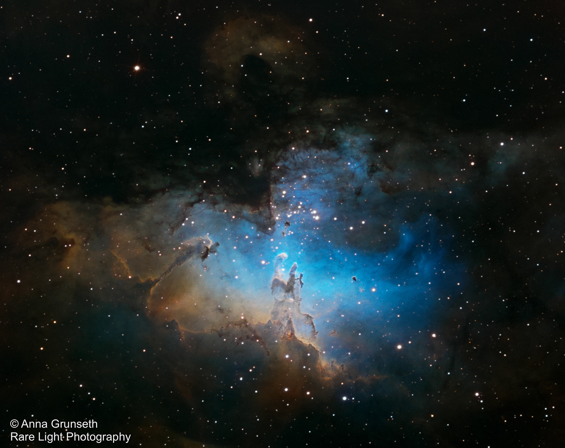 M16 - Eagle Nebula's "Pillars of Creation"