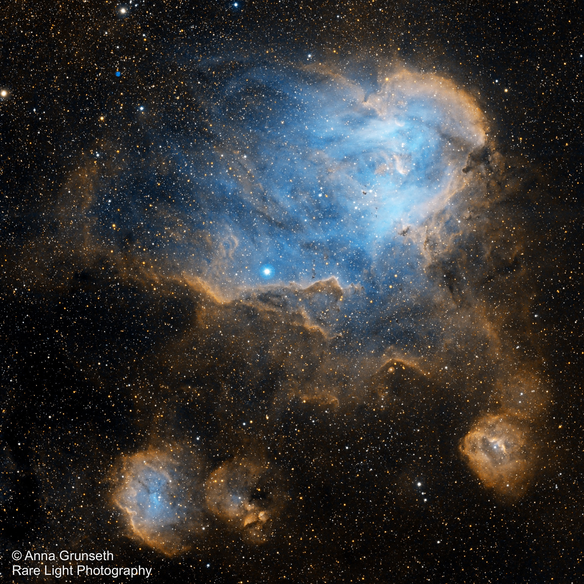 IC 2944 - Running Chicken Nebula