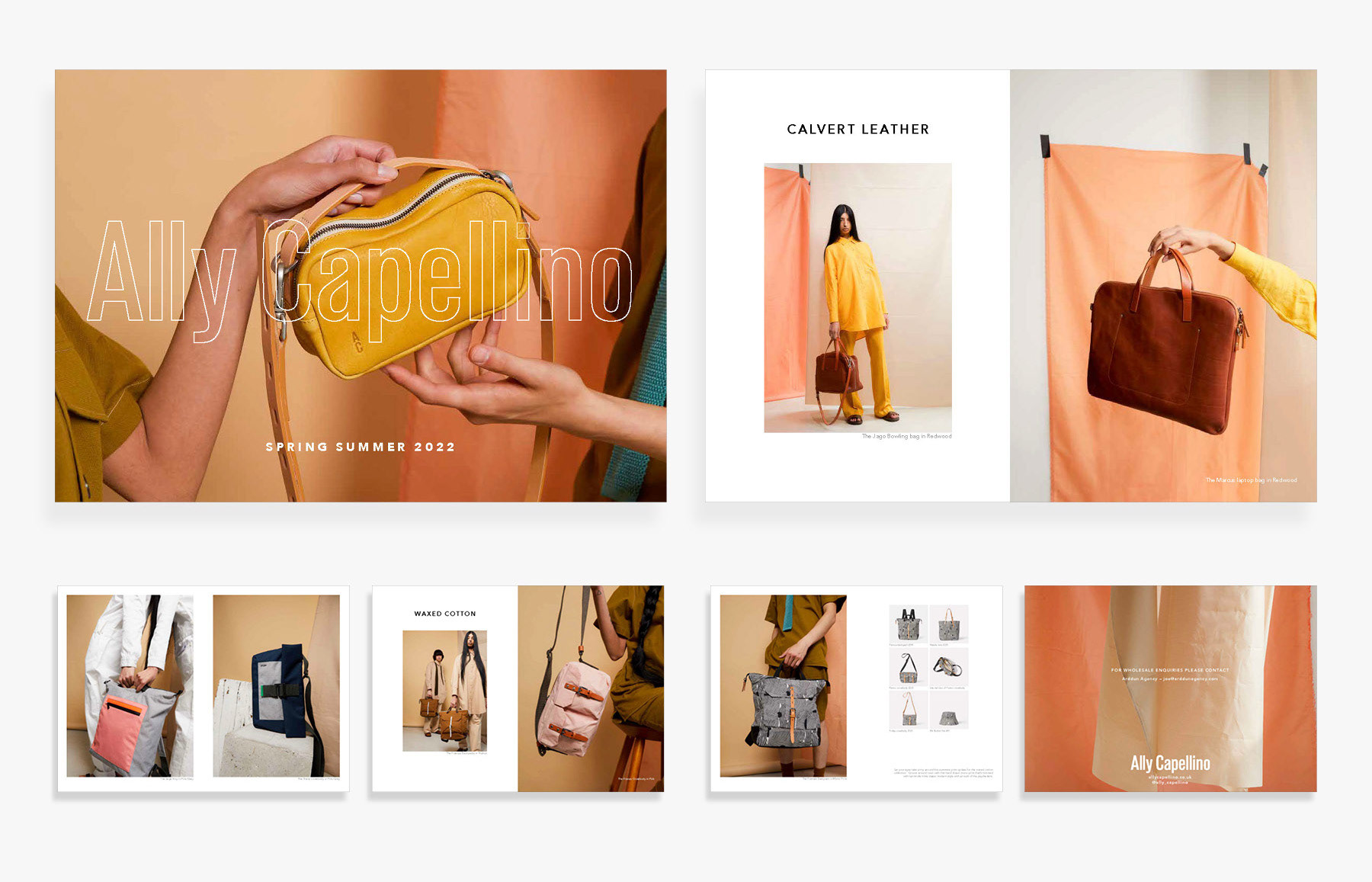 Ally Capellino AW23 Lookbook Catalog