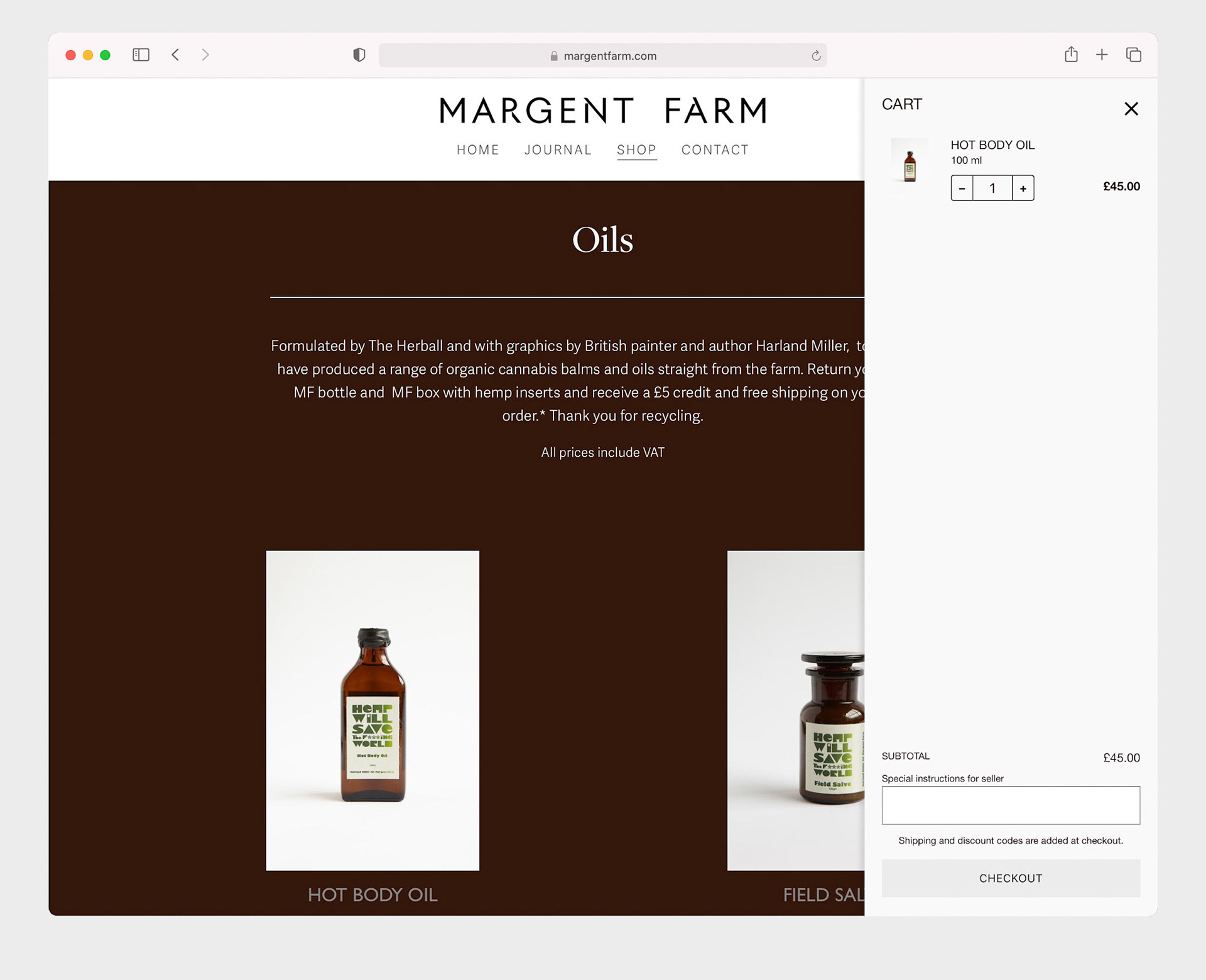 Product Page