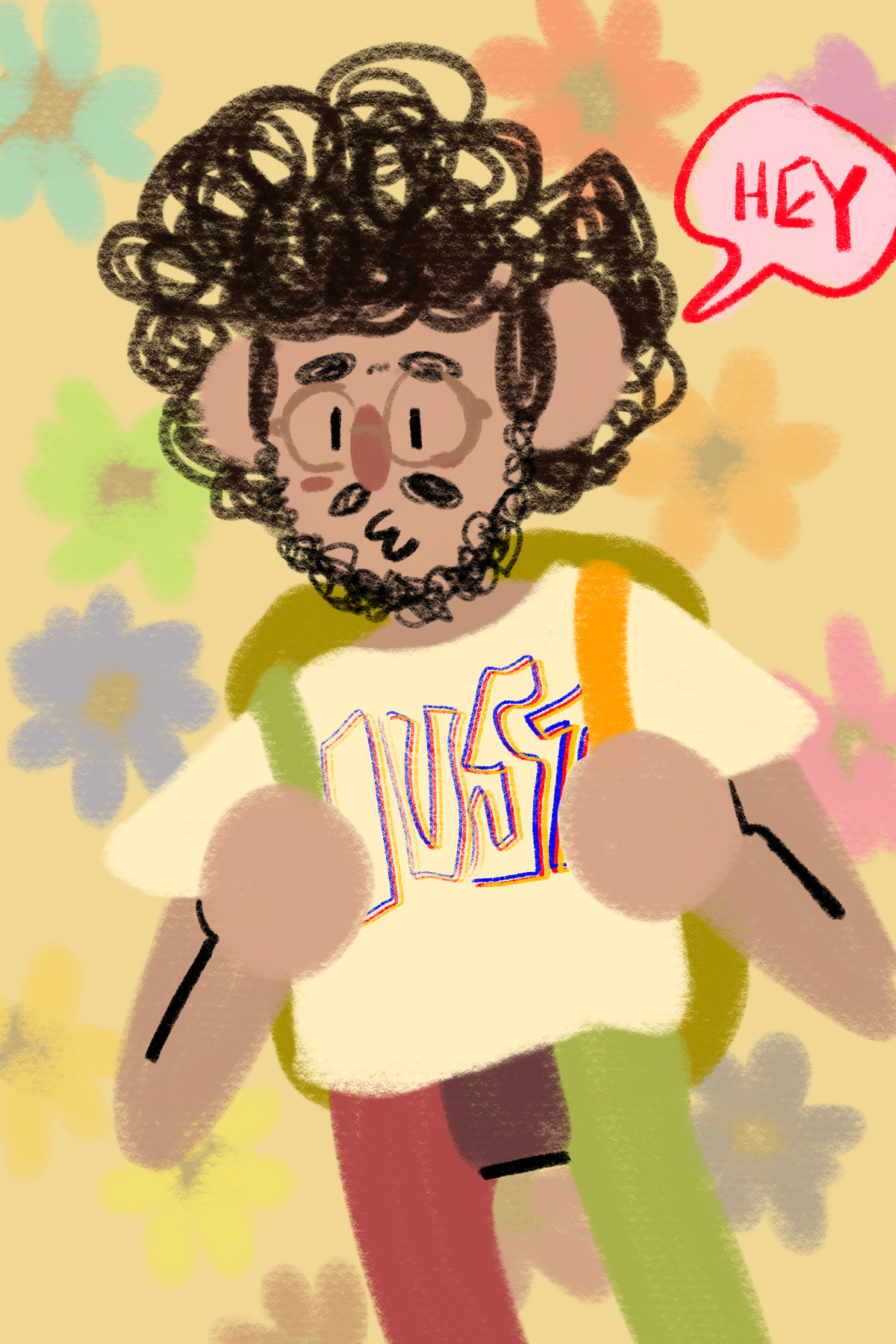 "Just-hey"
