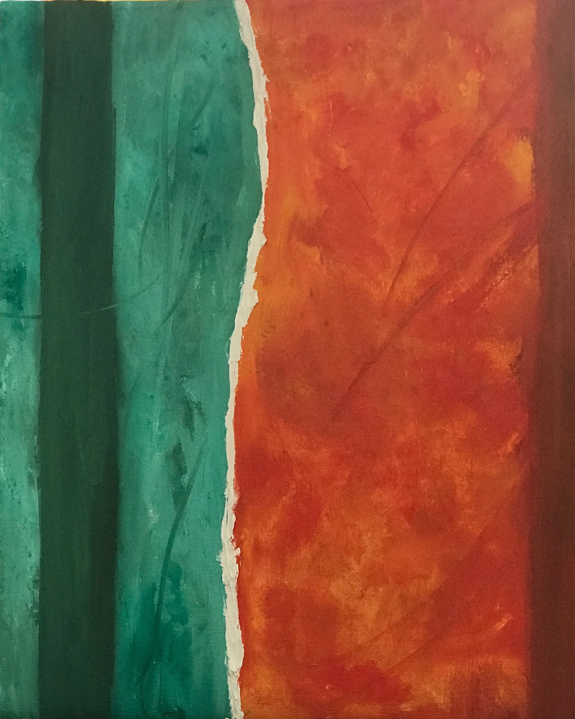 "Watermelon" (2019); Oil on Canvas