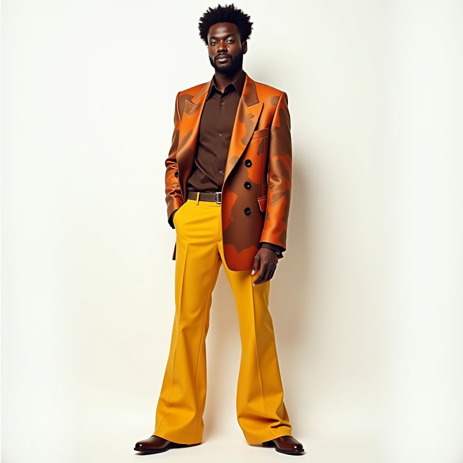 Flamboyant Peacock Suit