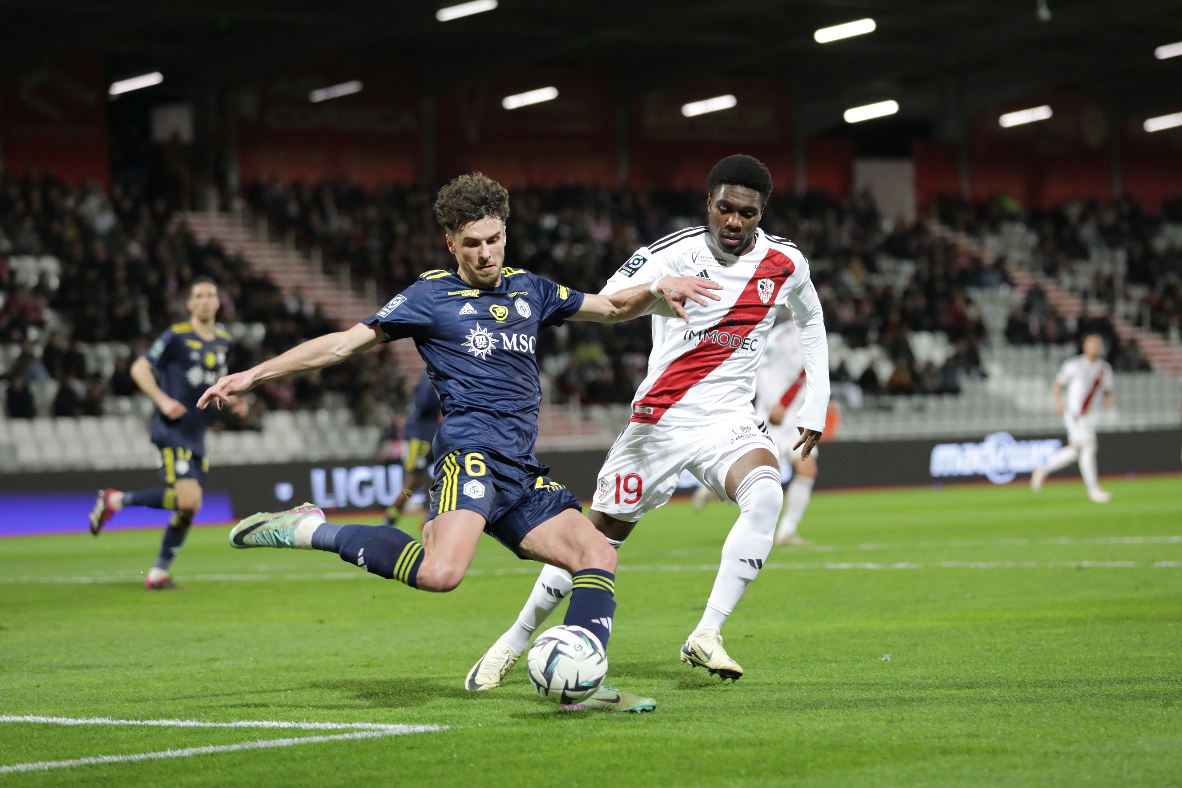 Foot Ligue 2 AC Ajaccio contre Annecy - Ajaccio, 09/03/2024