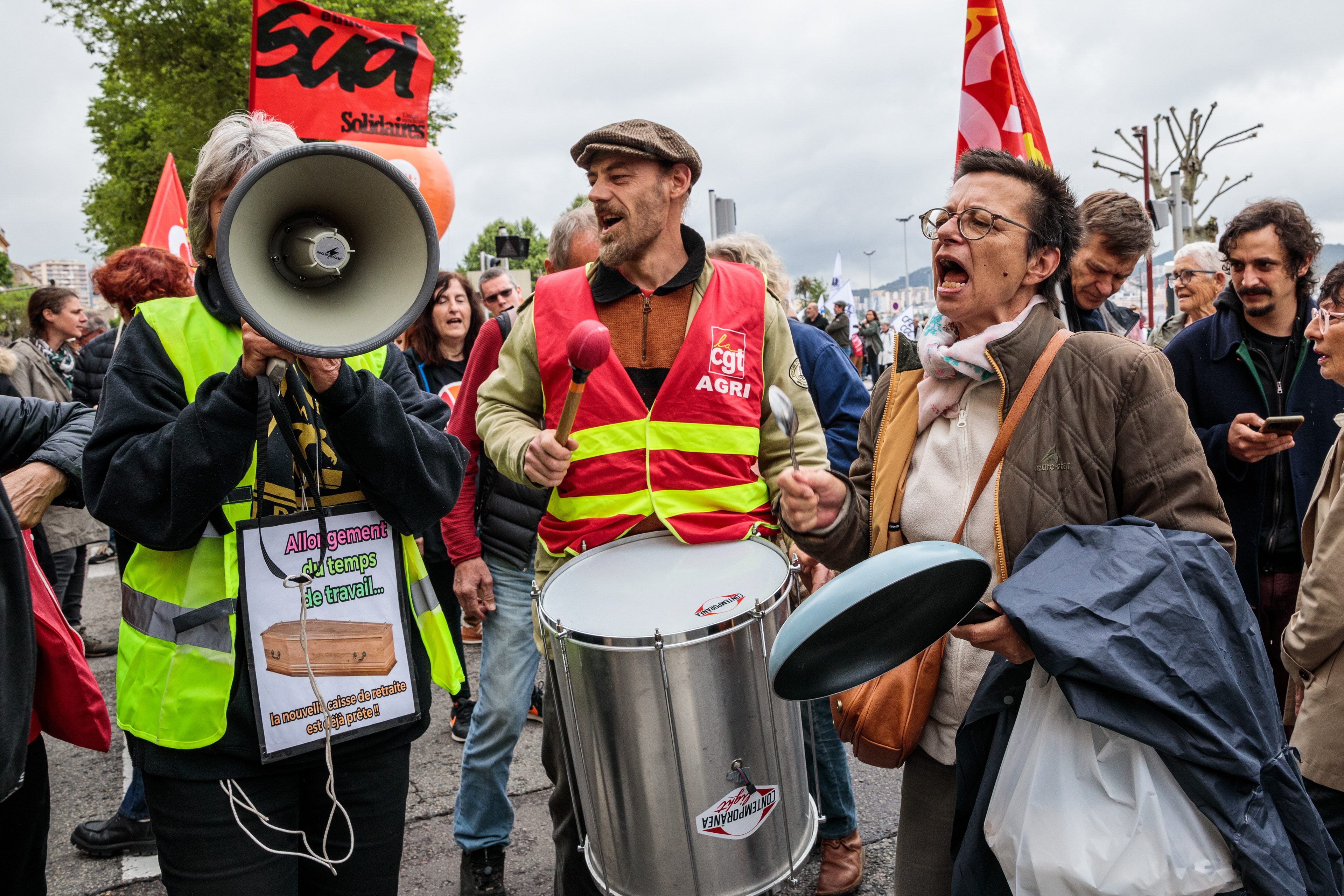 Manifestation du 1er mai - Ajaccio, 01/05/2023