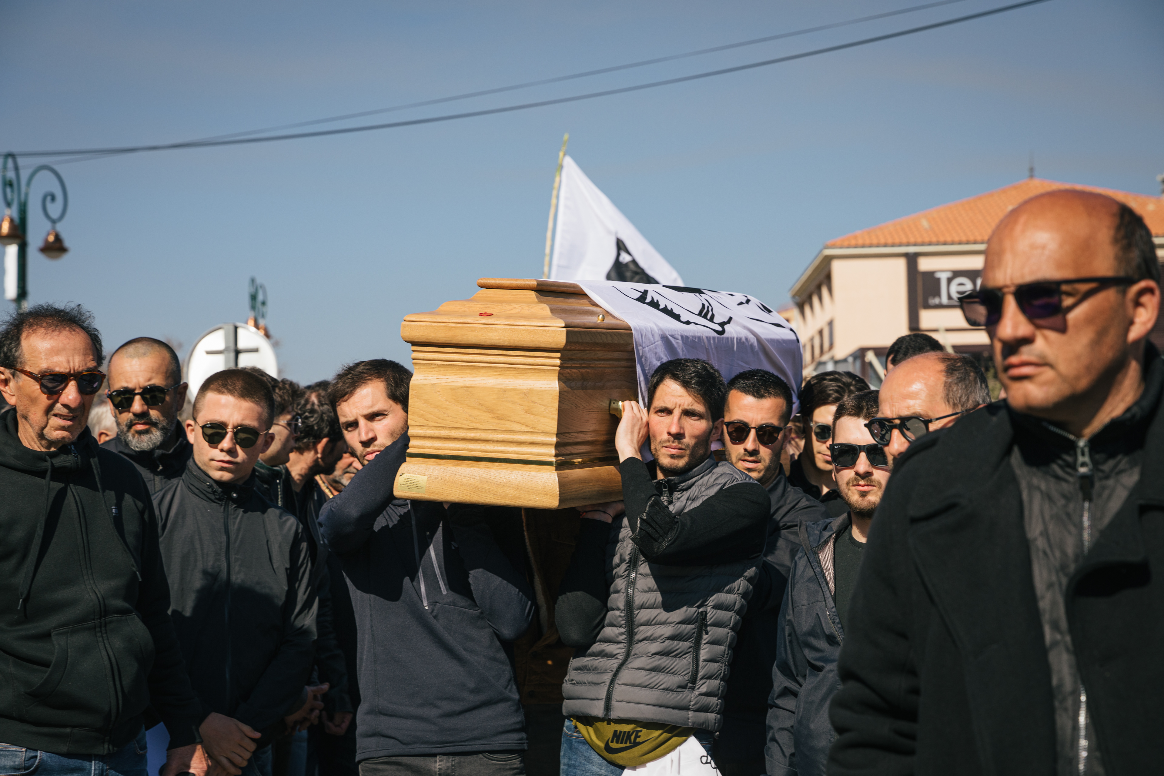 Obsèques du militant indépendantiste Yvan Colonna dans son village de Cargèse - Cargèse , 25/03/2022