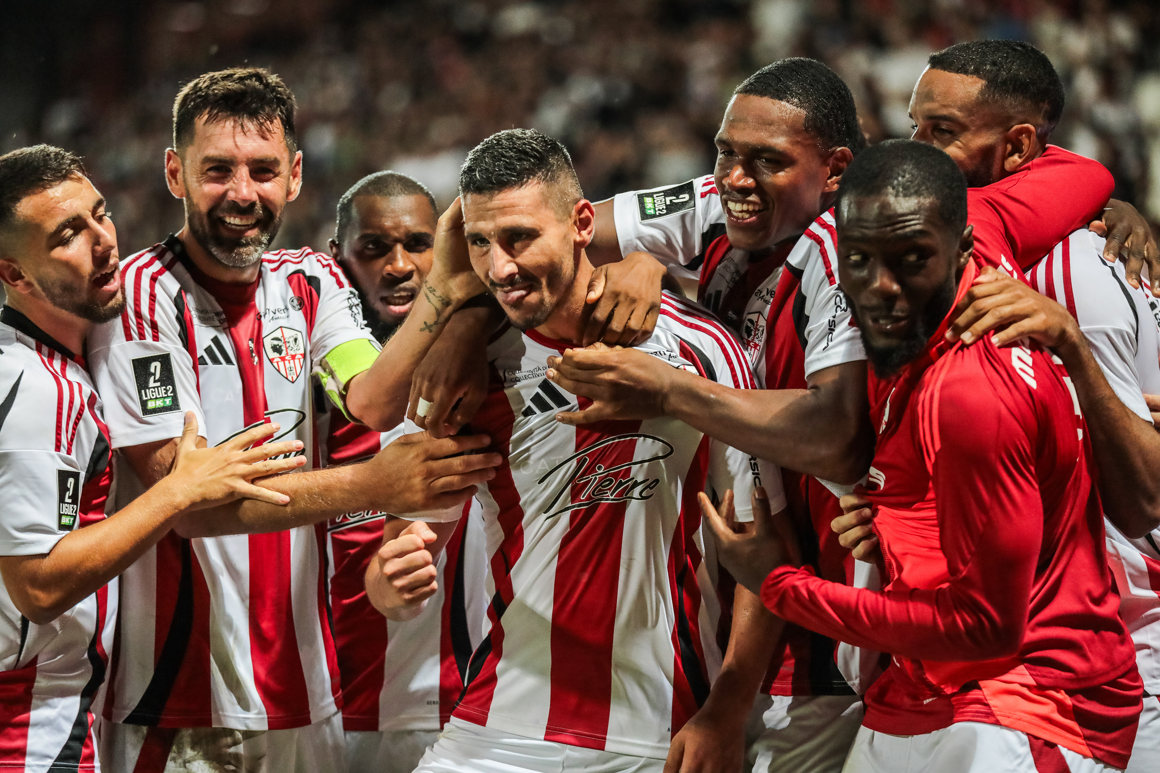 Foot Ligue 2 AC Ajaccio contre Troyes - Ajaccio, 31/08/2024