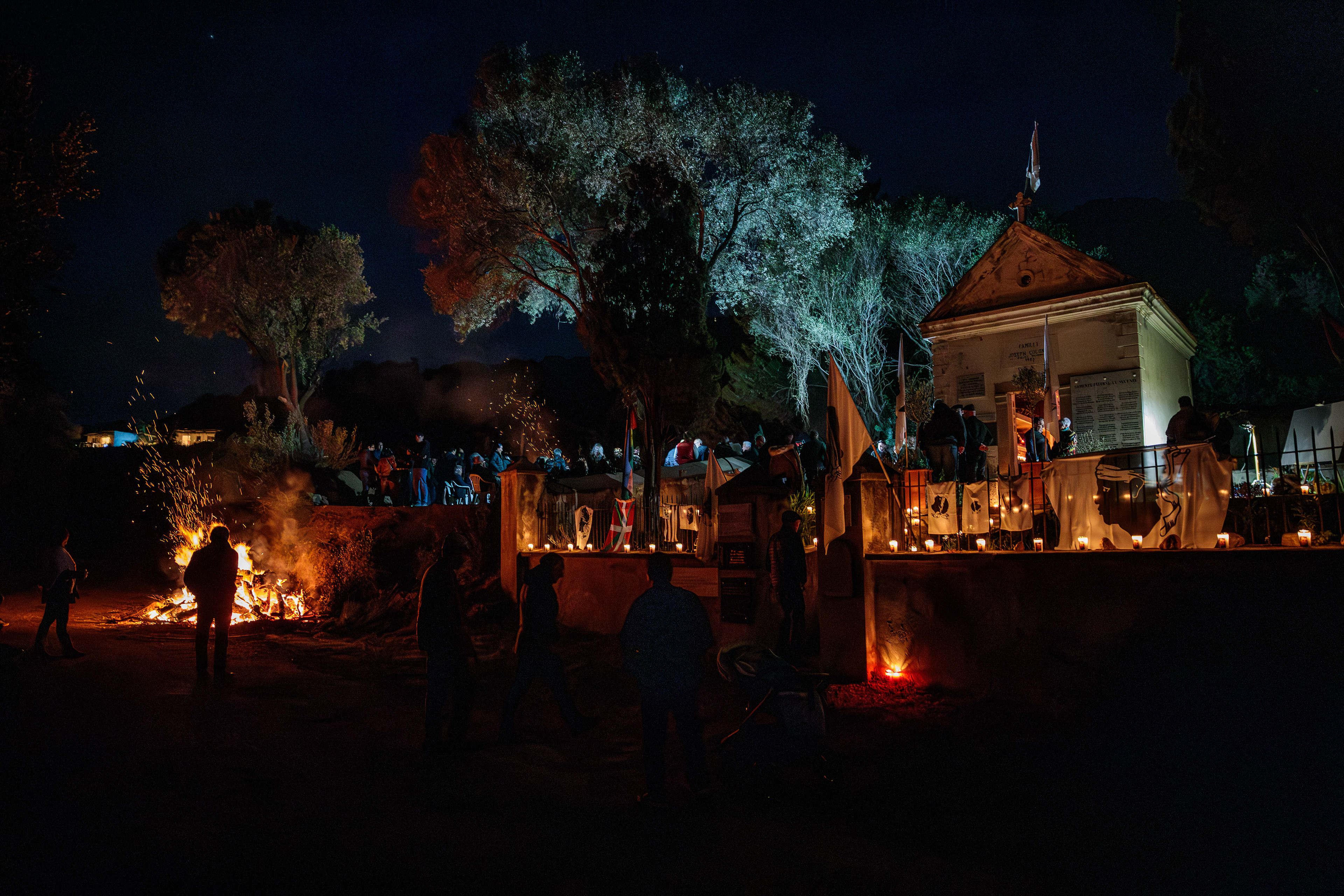 Veillée en mémoire d'Yvan Colonna - Cargèse, 21/03/2024