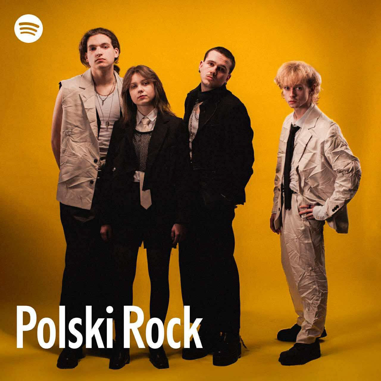 SPOTIFY "POLISH ROCK" PLAYLIST COVER (SAD SMILES) 2025 [FOT. BARTOSZ KORDEK / GRAFIKA, SPOTIFY]