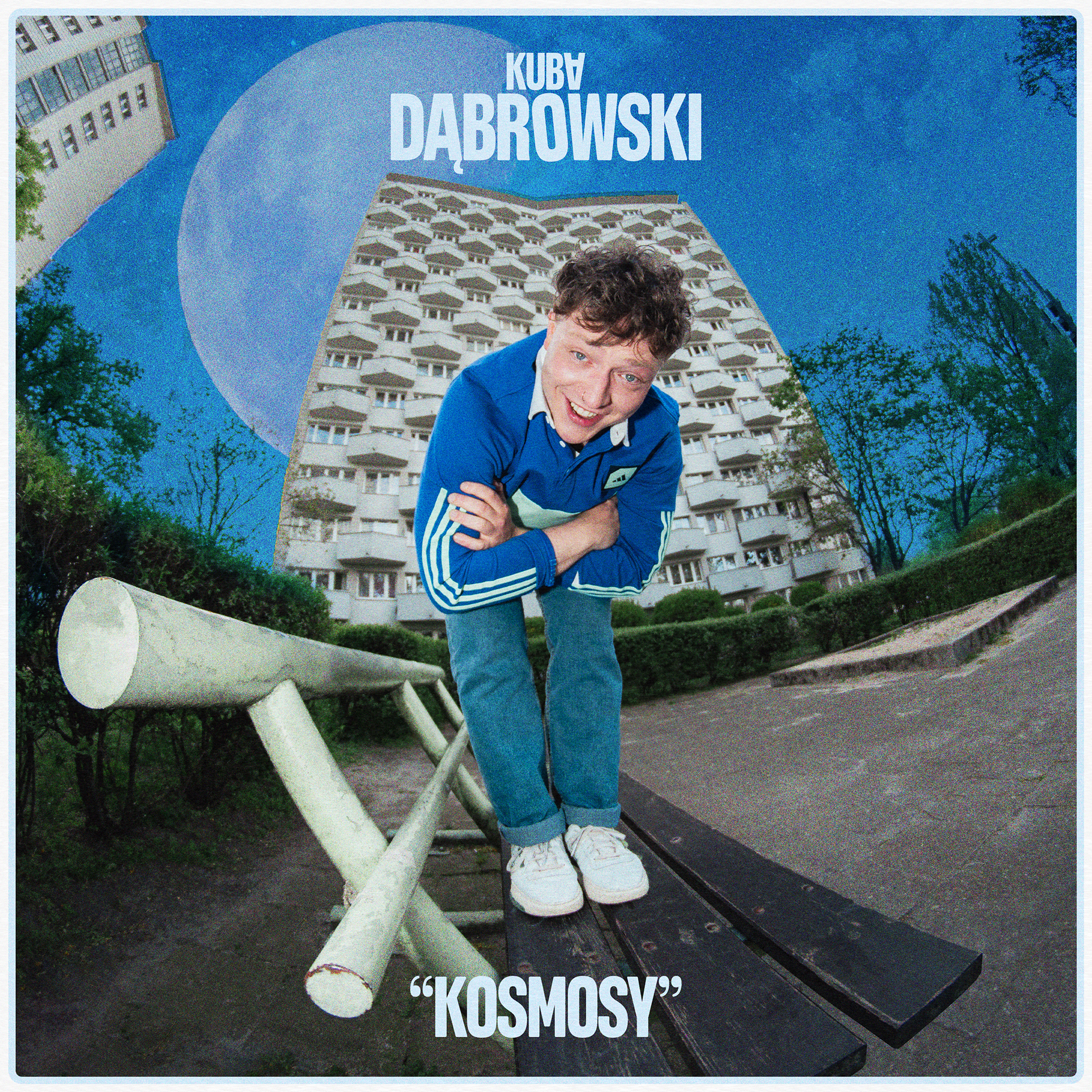 KUBA DĄBROWSKI "KOSMOSY" 2024 / UNIVERSAL MUSIC POLSKA [FOT. BARTOSZ KORDEK / GRAFIKA, ŁUKASZ WRZESIŃSKI]
