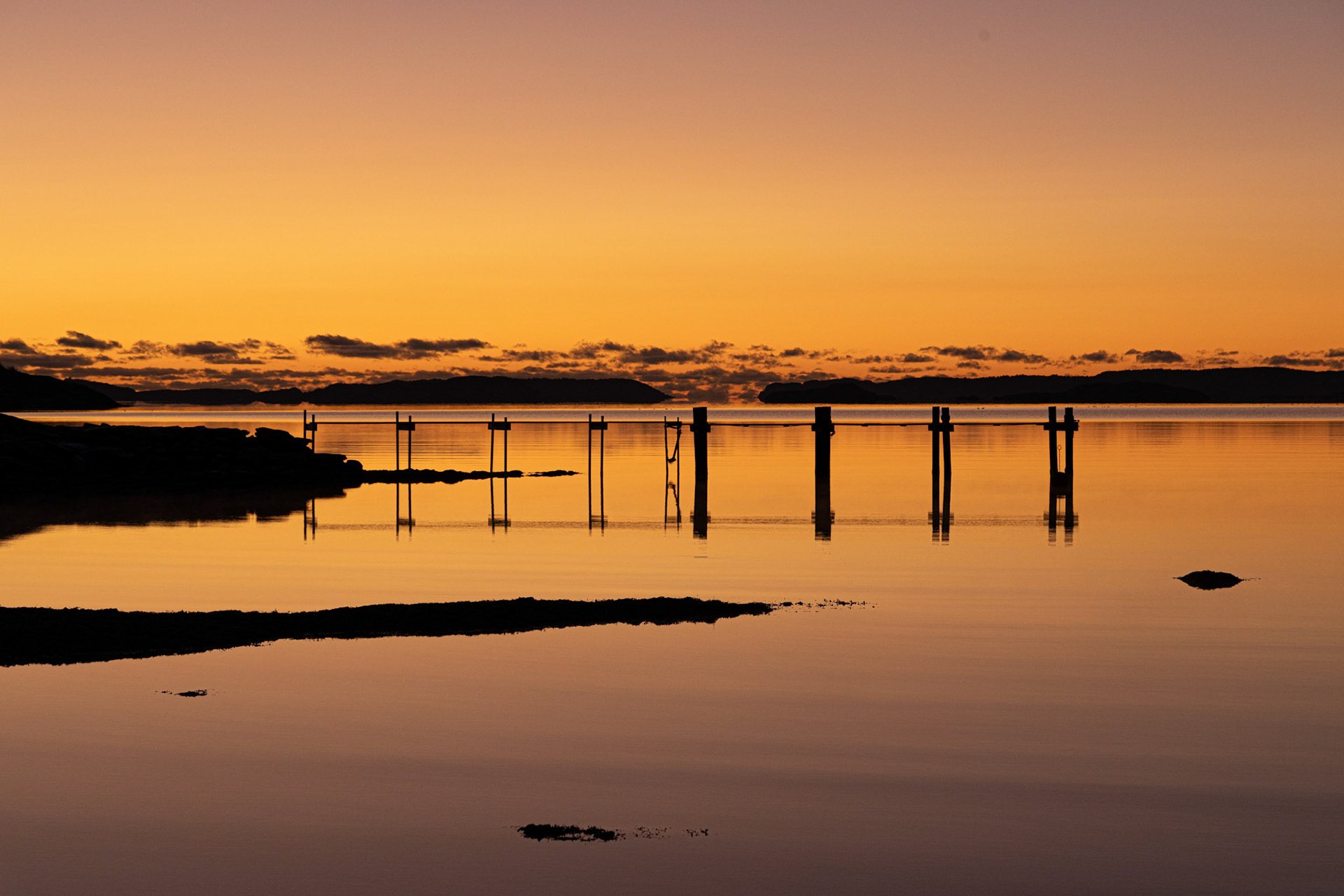 Timmervik sunset