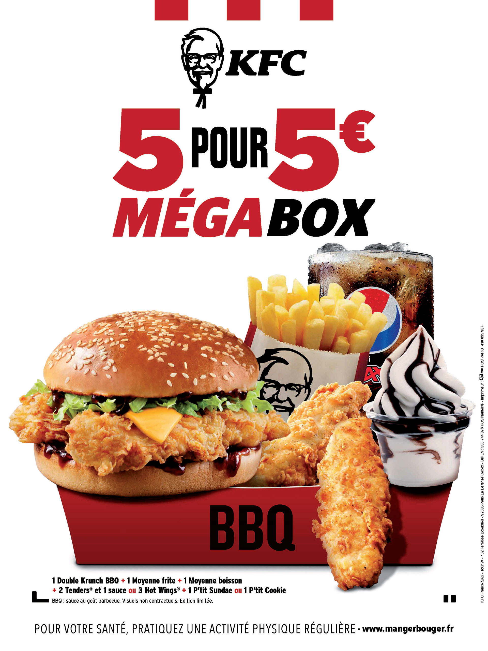 Affiche promo - KFC