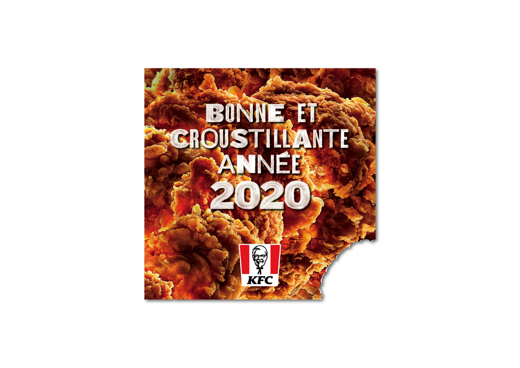Carte de vœux - KFC