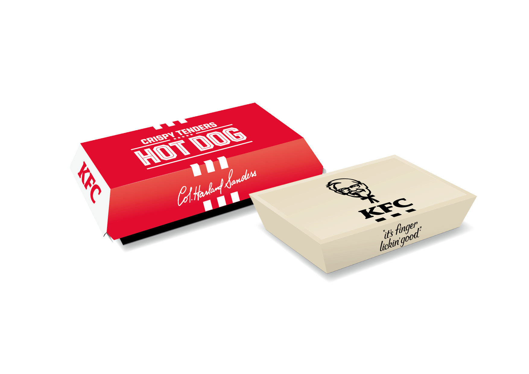Pack sandwich et salade - KFC