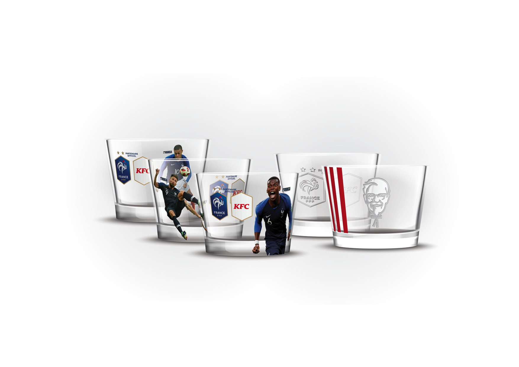 Pack marquage sur verre - KFC