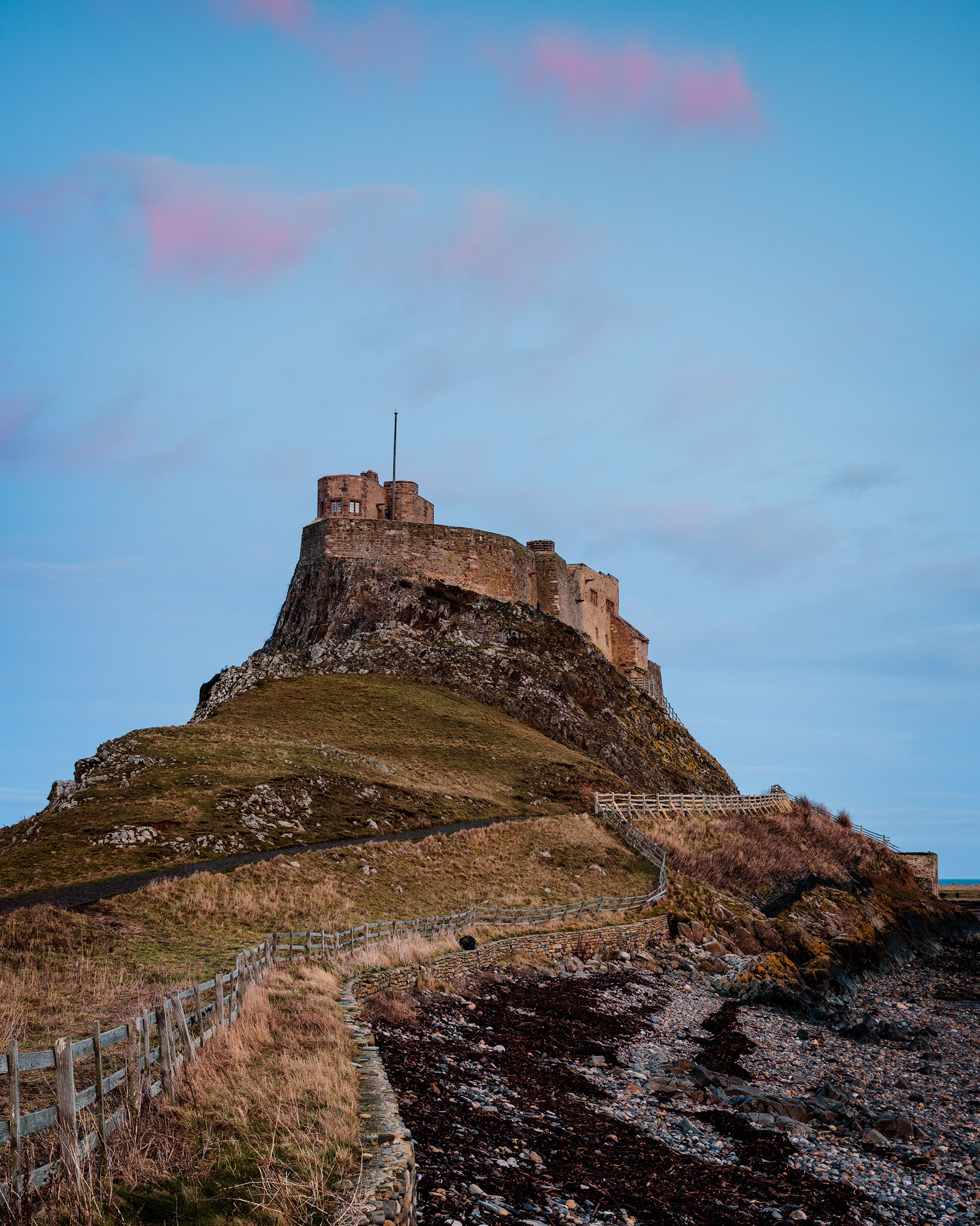 Lindisfarne Castle, Northumberland England