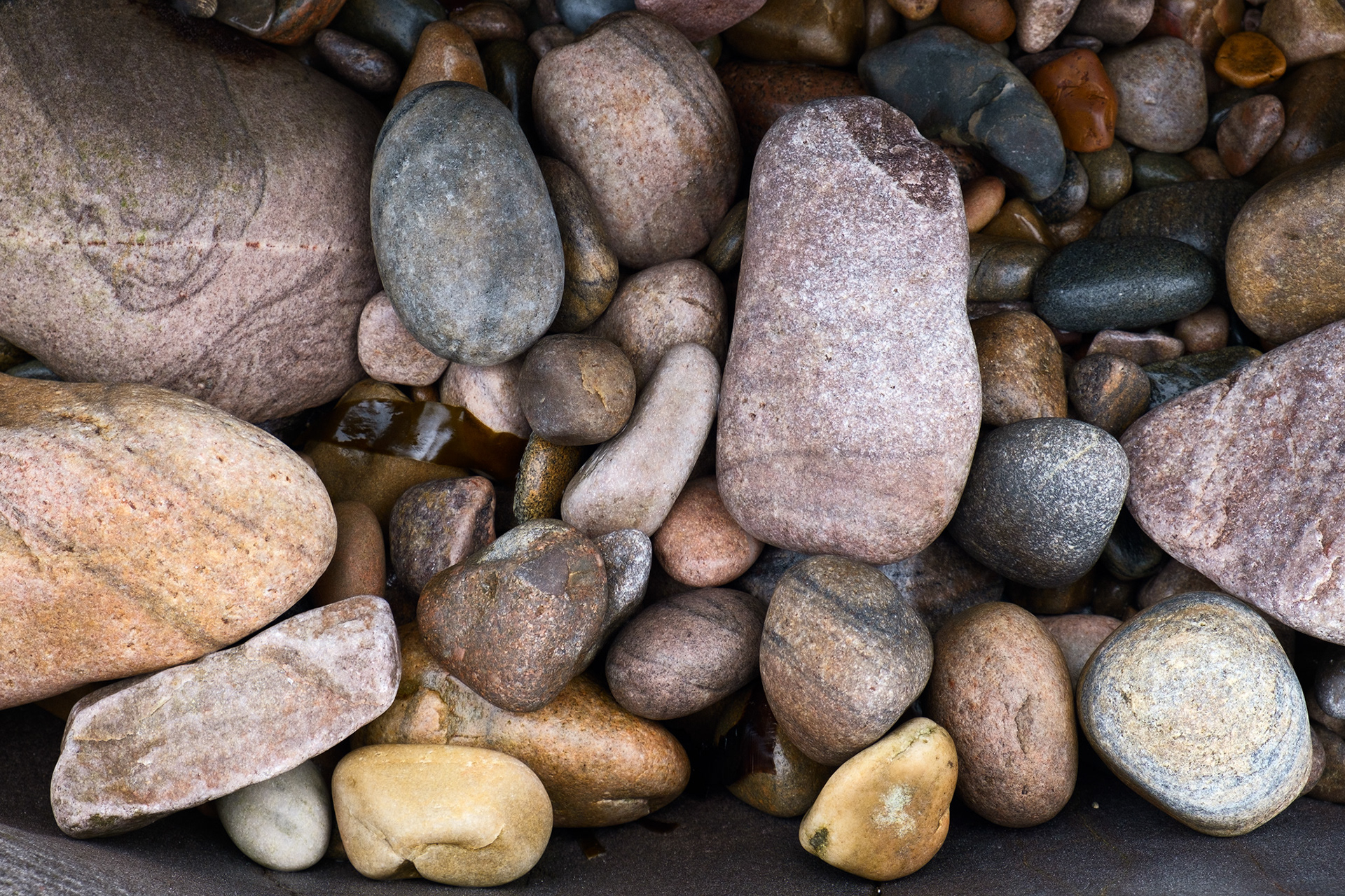 Pebbles on a Beach