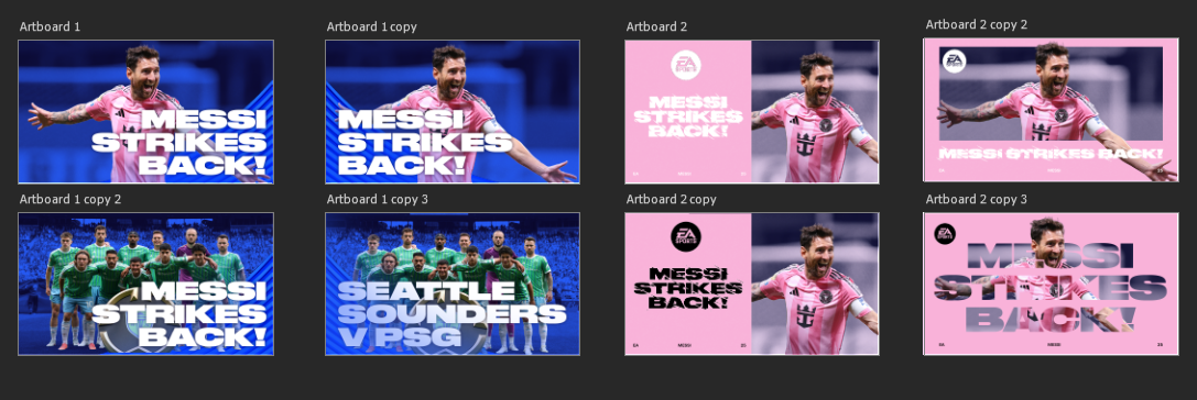 Initial Thumbnail development 