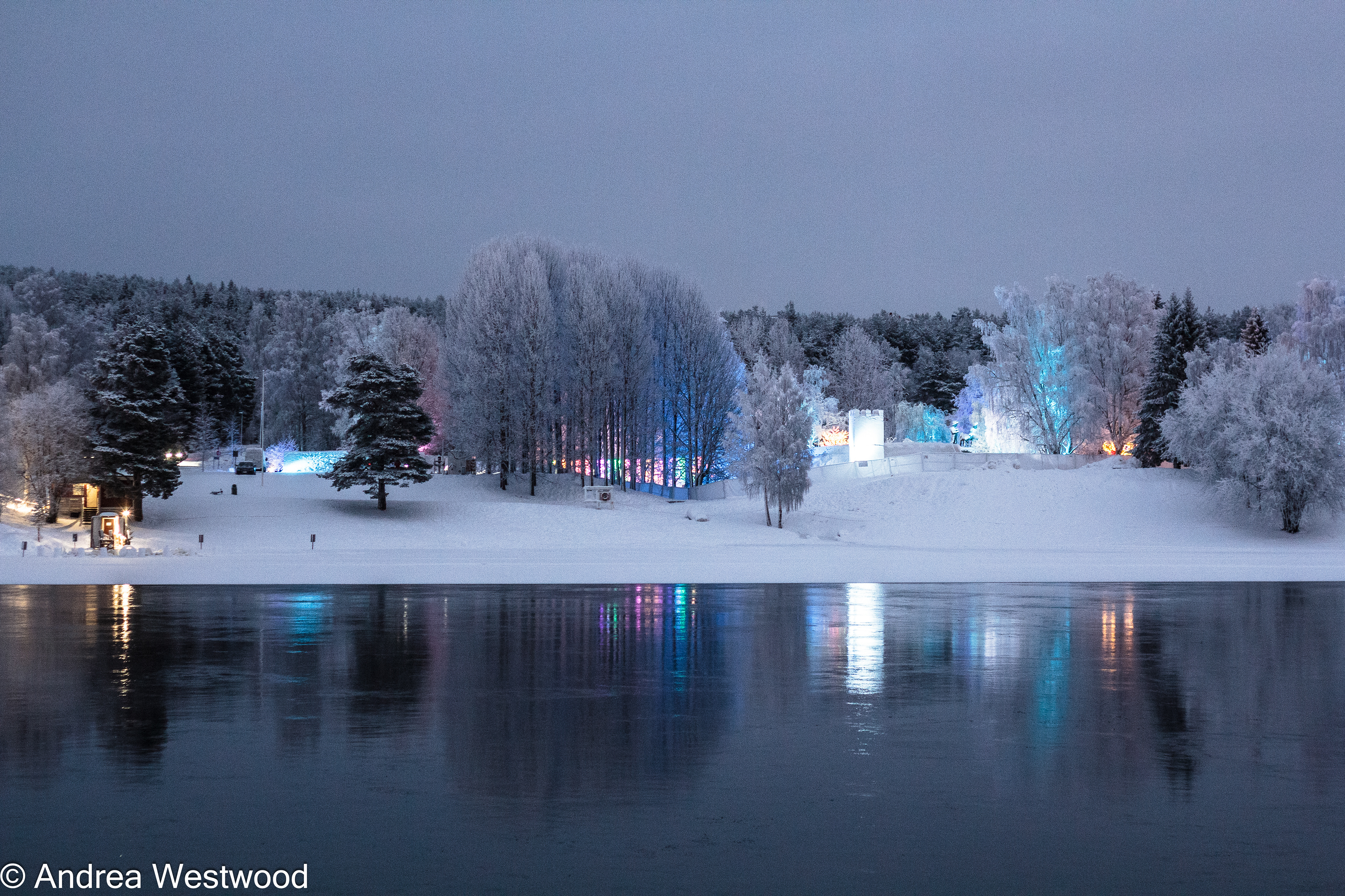Rovniemi light show