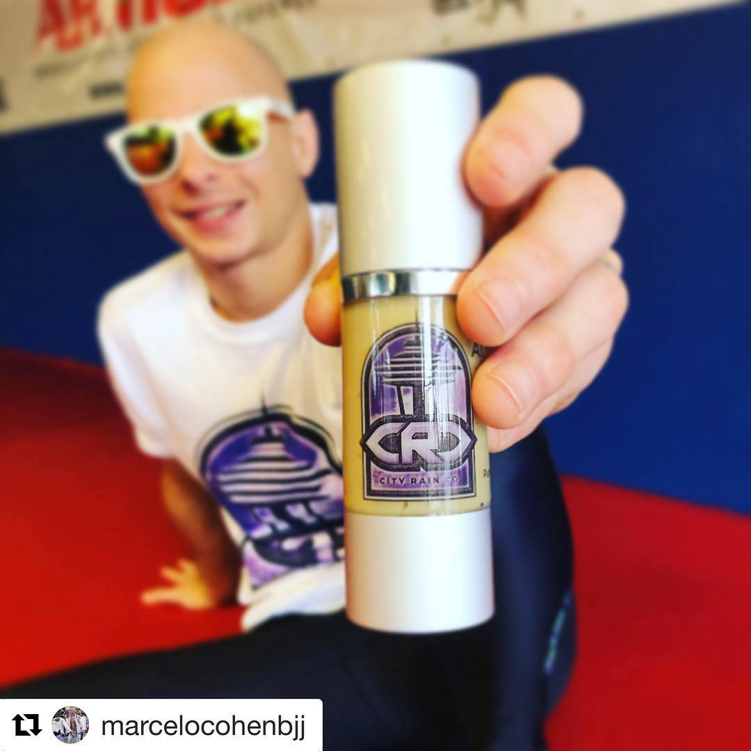 In this user generated advertisement on social media, the person is displaying my product design.