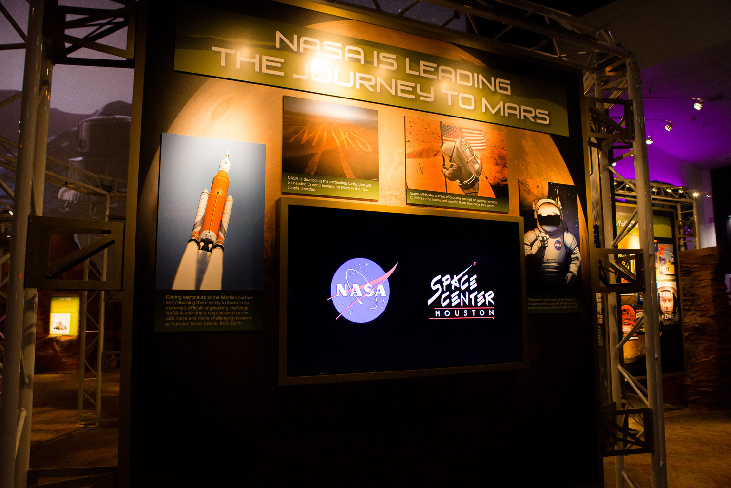USA, Texas, Space Center Houston,