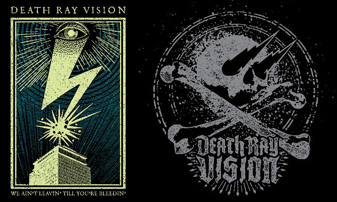 Death Ray Vision Tour Shirt and Show Shirt