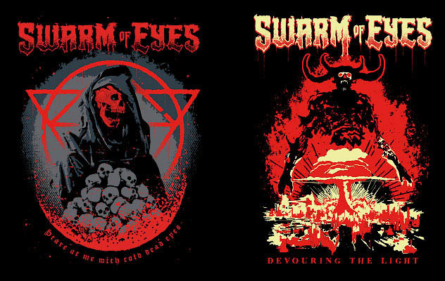 Swarm Of Eyes Show Shirts