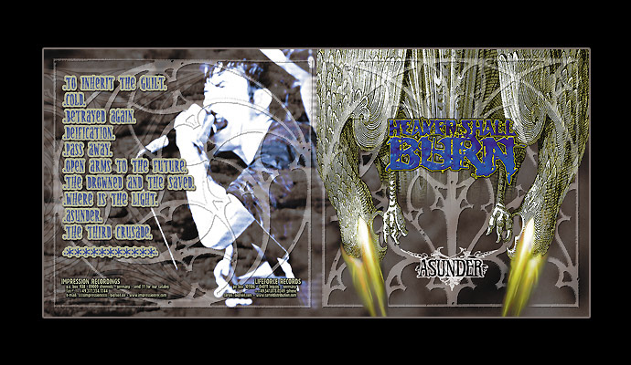 Heaven Shall Burn "Asunder" Digipack / Life Force Records