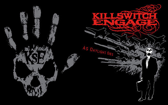 Killswitch Engage "As Daylight Dies" Tour Shirts
