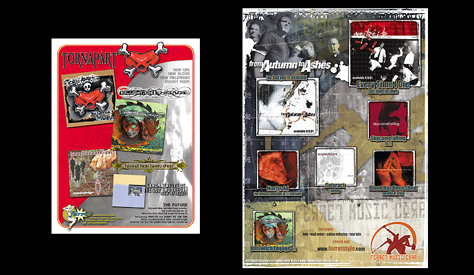 Ferret Music Magazine Ads