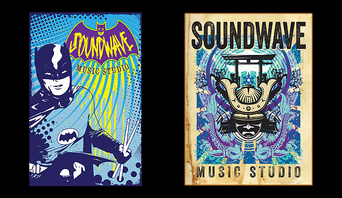 Soundwave Music Studio Posters