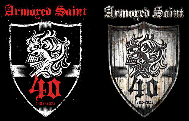 Armored Saint "40 Years" Tour Shirts