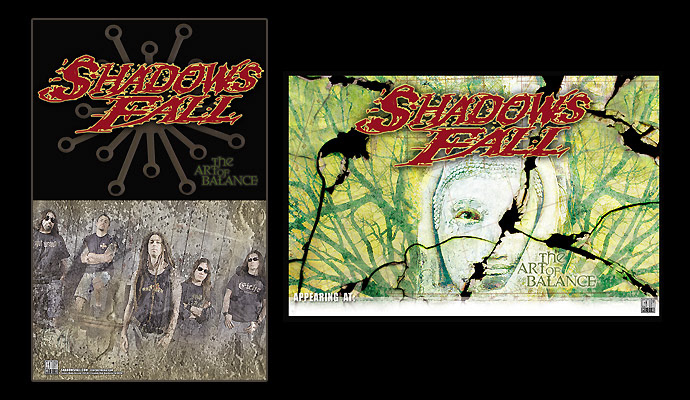 Shadows Fall Show Poster / Album Flats