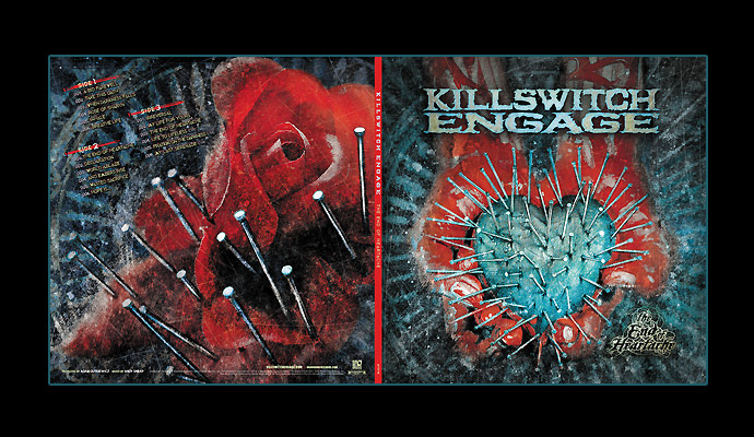 Killswitch Engage "The End Of Heartache" Vinyl Cover / Roadrunner Records