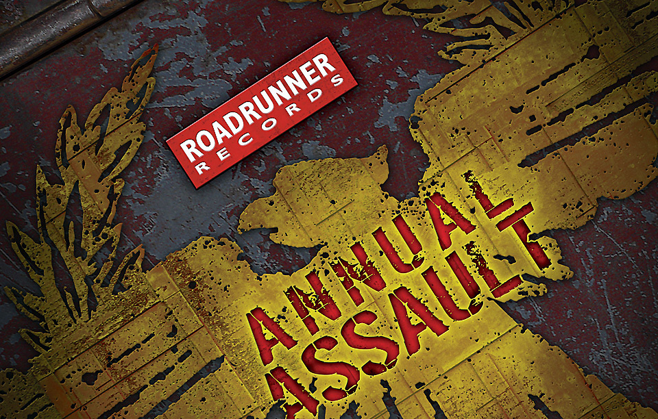 Roadrunner Records "Annual Assault" Comp - Cover