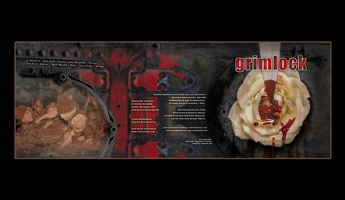 Grimlock "Crusher" 3Panel CD / Life Sentence Records