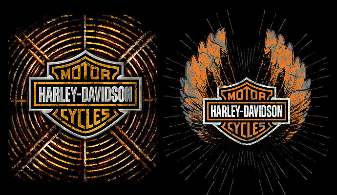 Harley-Davidson Motorcycles Catalog Designs