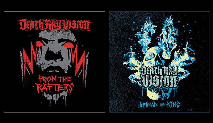Death Ray Vision Single Covers / Metal Blade Records