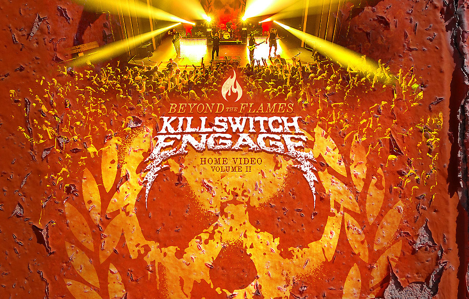 Killswitch Engage "Beyond The Flames" Home Video 2 BluRay - Cover and Logo / Roadrunner Records