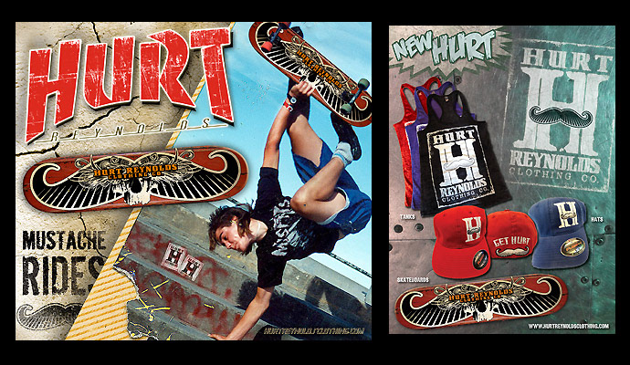 Hurt Reynold Clothing Co. Internet Ads
