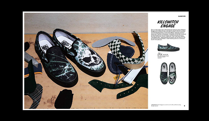 Killswitch Engage / Vans "As Daylight Dies" Shoe Design / Vans
