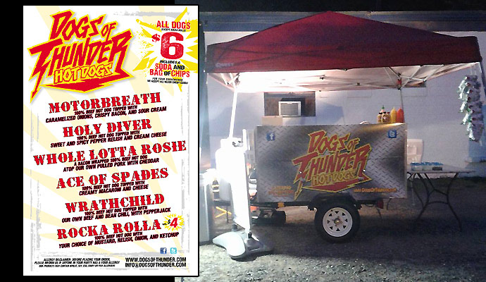 Dogs Of Thunder Menu