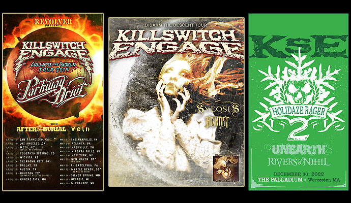 Killswitch Engage Show Posters / Ads