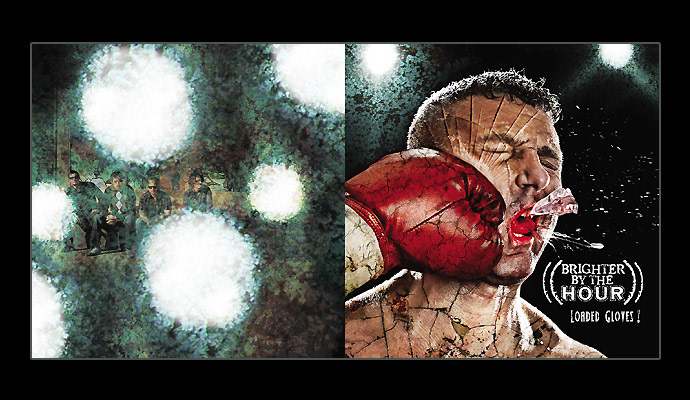 Brighter By The Hour "Loaded Gloves" Cover / Booklet Back Cover