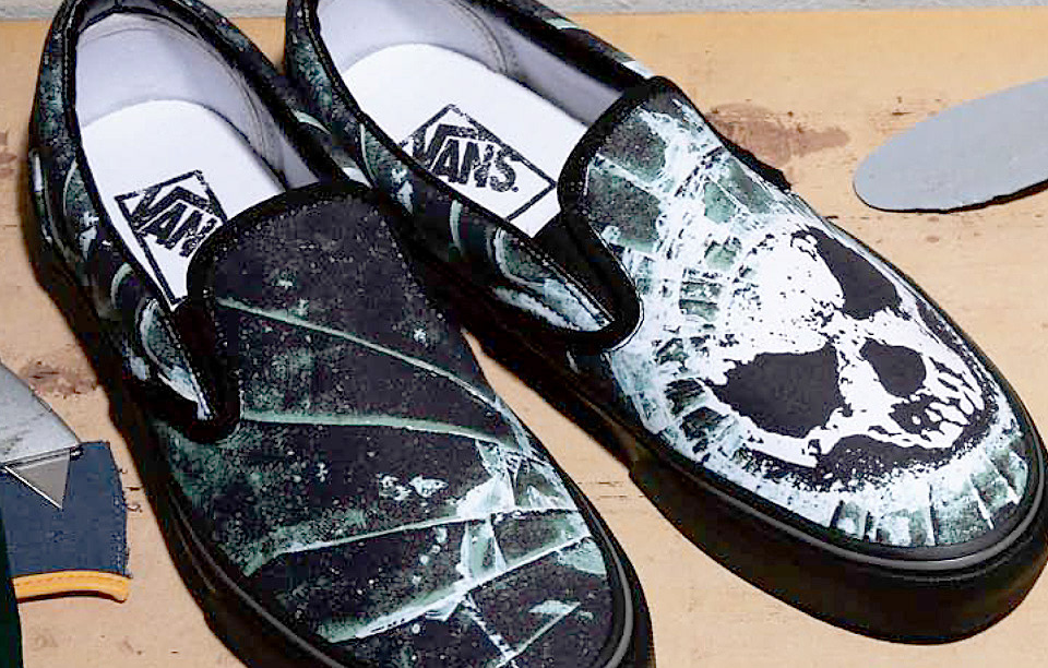 Killswitch Engage / Vans "As Daylight Dies" Shoe design