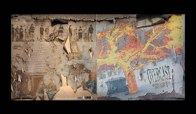 Overcast "Expectational Dilution" Vinyl Cover / Bullet Tooth Records