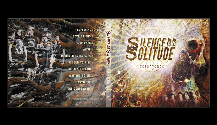 Silence In Solitude "Resurgence" Cover / Booklet Back Cover