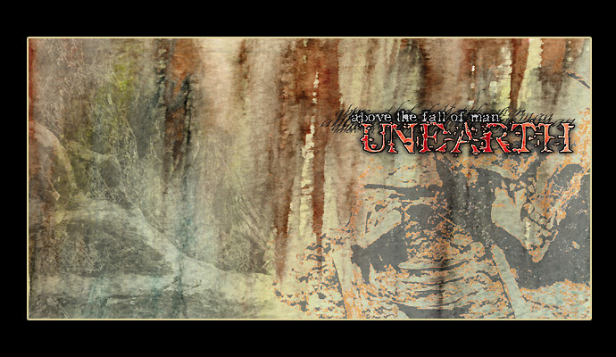 Unearth "Above The Fall Of Man" Cover / Booklet Back Cover / Endless Fight Records