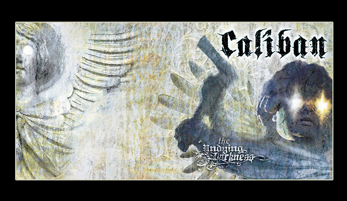 Caliban "The Undying Darkness" Cover / Booklet Back Cover / Roadrunner Records