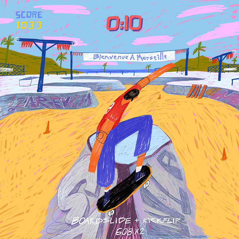 Tony Hawk's "Marseille"